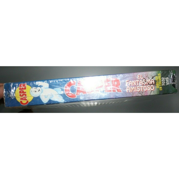 Casper El Fantasma Amistoso En Espanol VHS Vintage 1994 NIP - Picture 3 of 3